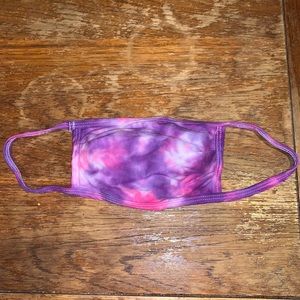 Cotton Purple and Pink Mask
